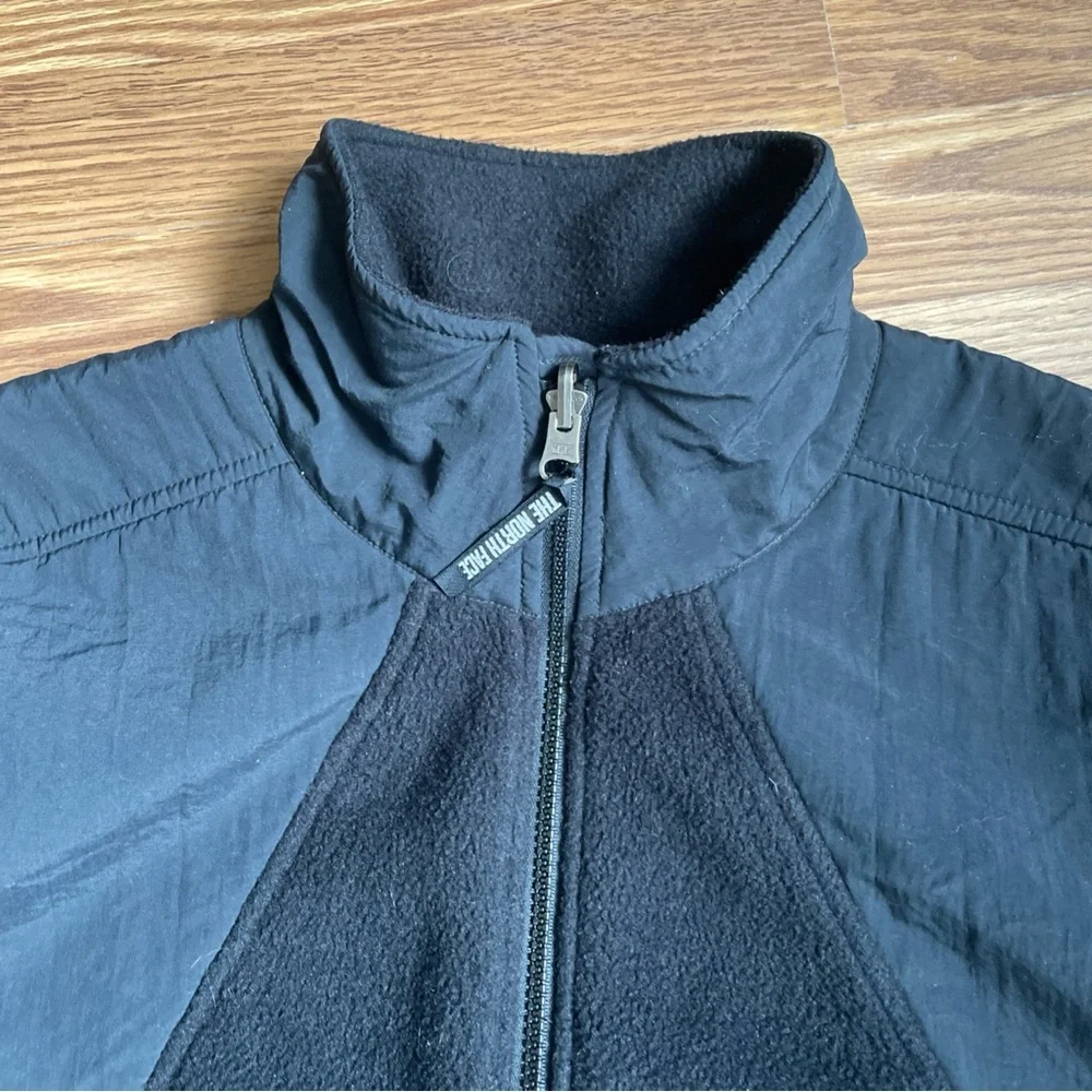 Vintage North Face Fleece Vest Mens Size Small Black